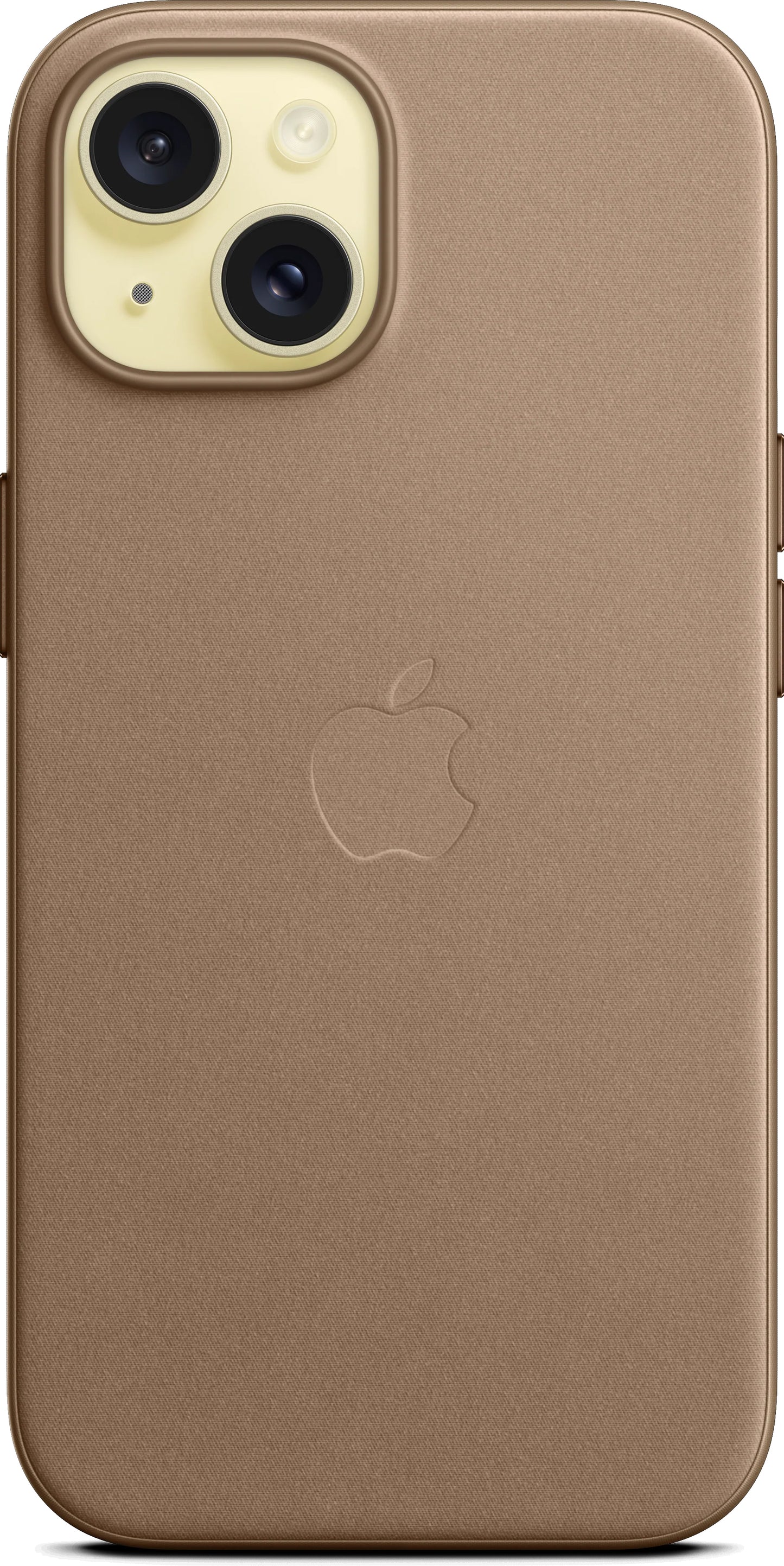 Funda MagSafe para Apple iPhone 15, FineWoven, Marrón MT3C3ZM/A