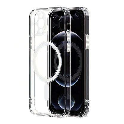Funda MagSafe para Apple iPhone 16 Pro, OEM, Transparente con Protección para Cámara, Transparente