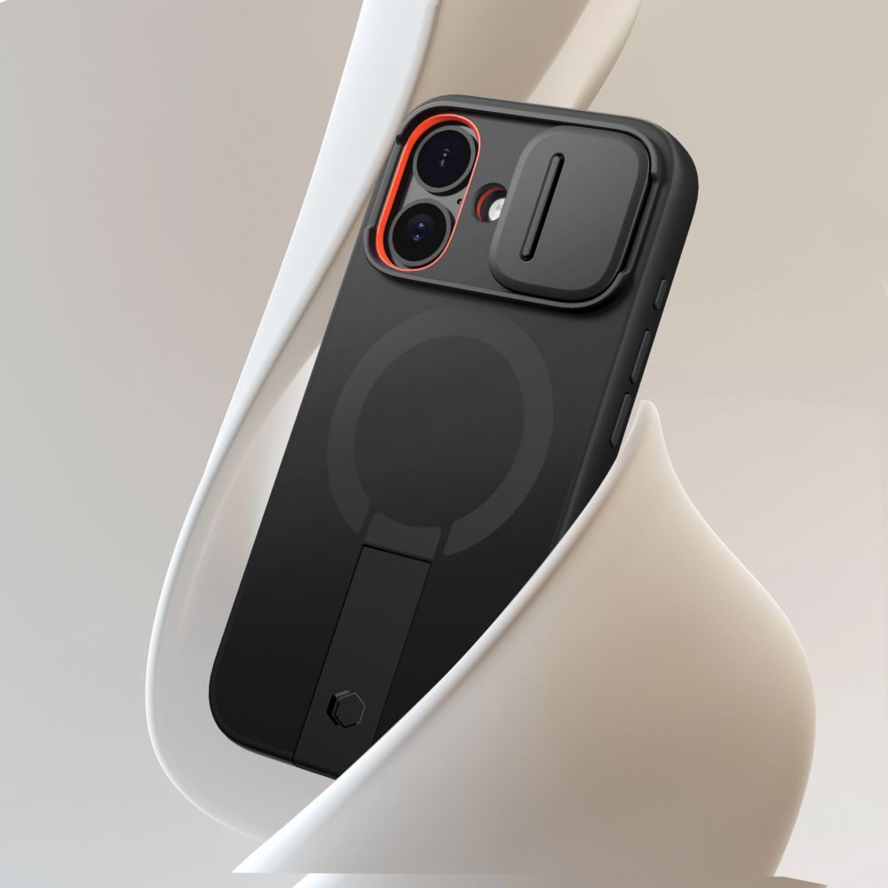 Funda MagSafe para Apple iPhone 17, Tech-Protect, Kevlar Aura, Negra