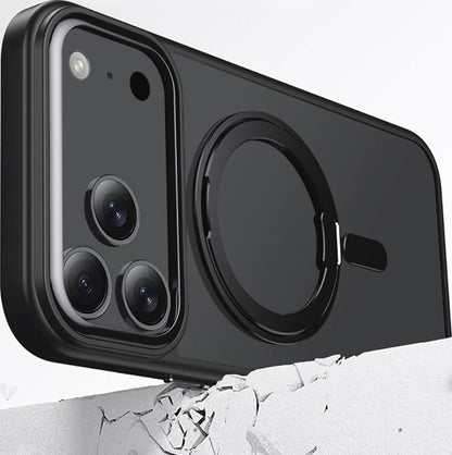 Funda MagSafe para Apple iPhone 17 Pro Max, Tech-Protect, MagRing, Negra