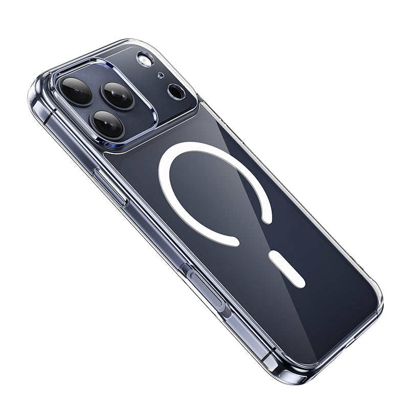 Funda MagSafe para Apple iPhone 17 Pro Max, Borofone, BI5 Ice Shield, Transparente