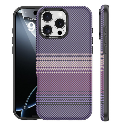 Funda MagSafe para Apple iPhone 16 Pro Max, OEM, Gradient Rainbow, Morado