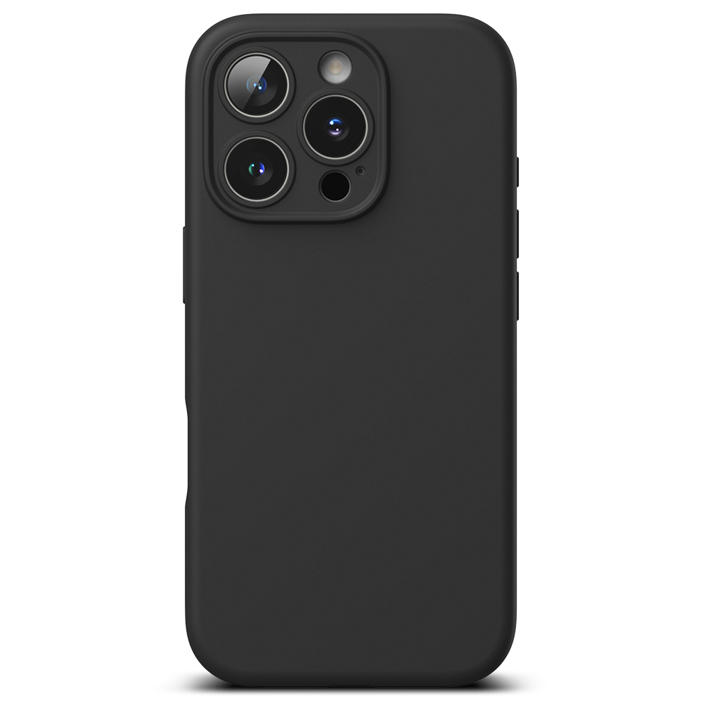 Funda MagSafe para Apple iPhone 16 Pro Max, Ringke, Silicona, Negra, Reacondicionada