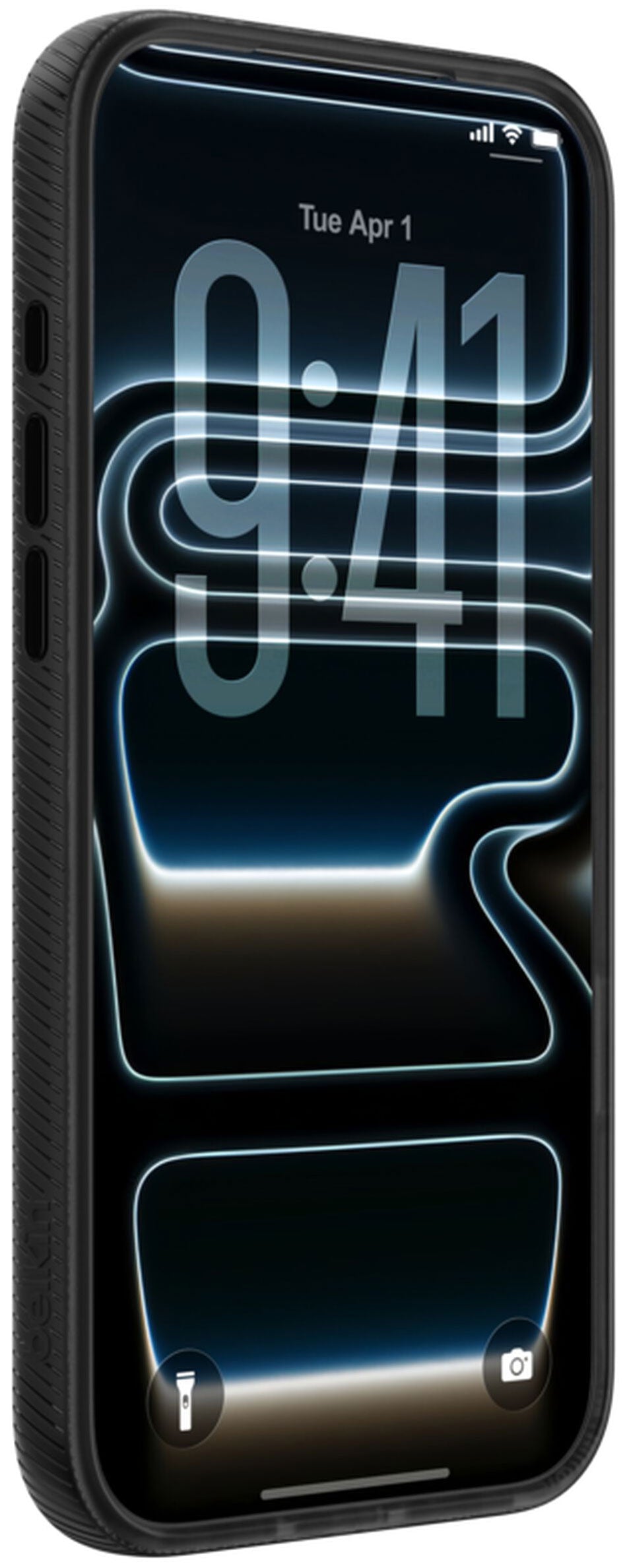 Funda MagSafe para Apple iPhone 17 Pro, Belkin, SheerForce Grip, Negra MSA035hqBK
