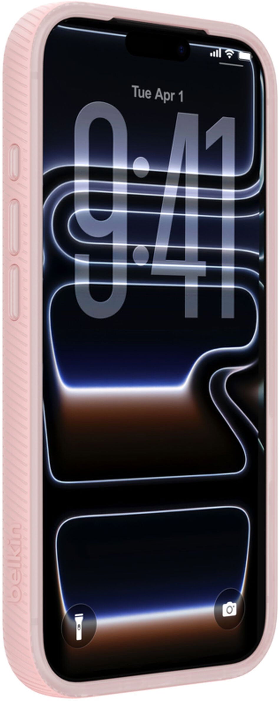 Funda MagSafe para Apple iPhone 17 Pro Max, Belkin, SheerForce Grip, Rosa MSA036hqPK