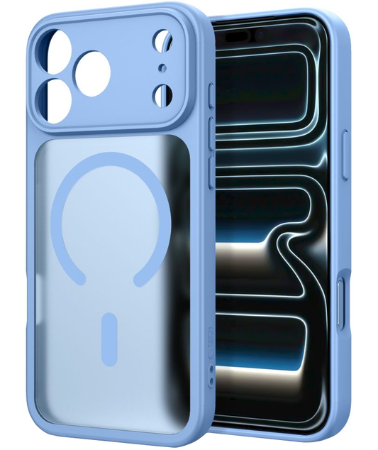 Funda MagSafe para Apple iPhone 18 Pro / 17 Pro, Tech-Protect, BasicMag, Azul Mate