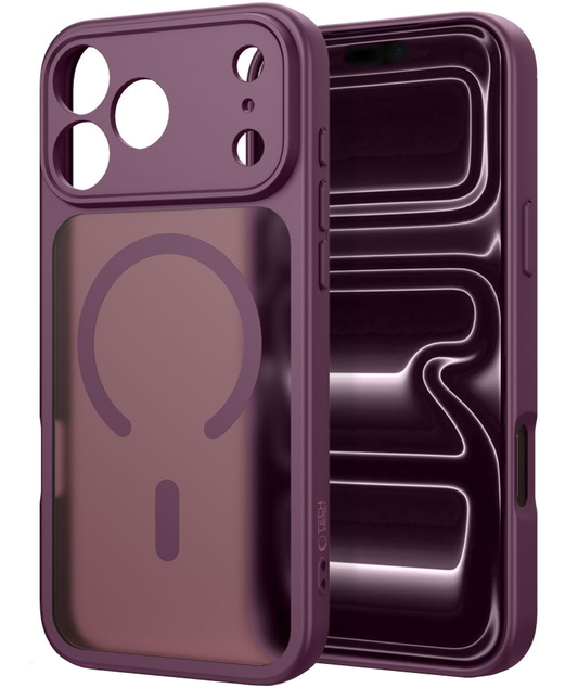 Funda MagSafe para Apple iPhone 18 Pro Max / 17 Pro Max, Tech-Protect, BasicMag, Vino Mate