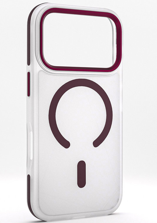 Funda MagSafe para Apple iPhone 18 Pro Max / 17 Pro Max, Etteri, Icy Mag, Vino