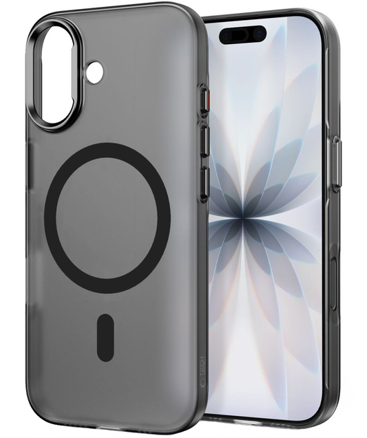 Funda MagSafe para Apple iPhone 17, Tech-Protect, MagZero, Negra Mate
