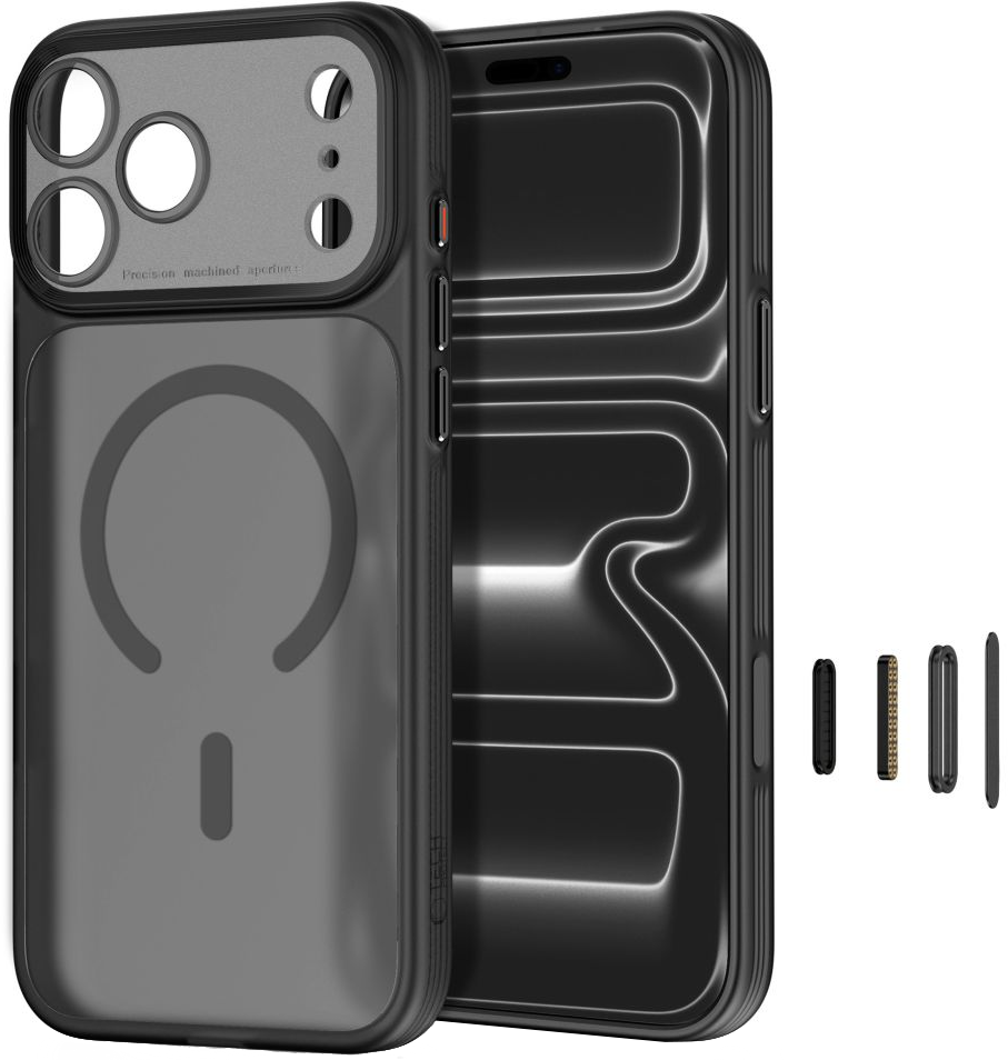 Funda MagSafe para Apple iPhone 18 Pro Max / 17 Pro Max, Tech-Protect, MagPrime CC, Negra Mate