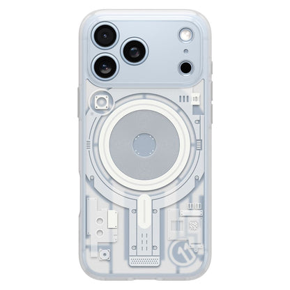 Funda MagSafe para Apple iPhone 18 Pro / 17 Pro, Spigen, C11 Ultra Hybrid MagFit Element, blanca ACS12308