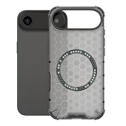 Funda MagSafe para Apple iPhone 17 Air, Techsuit, HoneyComb Shield, Negra