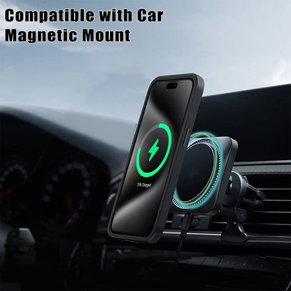 Funda MagSafe para Apple iPhone 17, Techsuit, ColorVerse 360, Negra