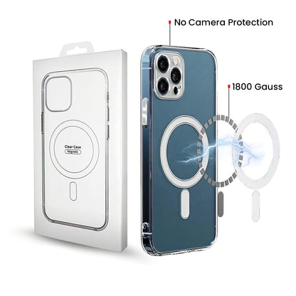 Funda MagSafe para Apple iPhone 17 Pro Max, OEM, Clear, Transparenta