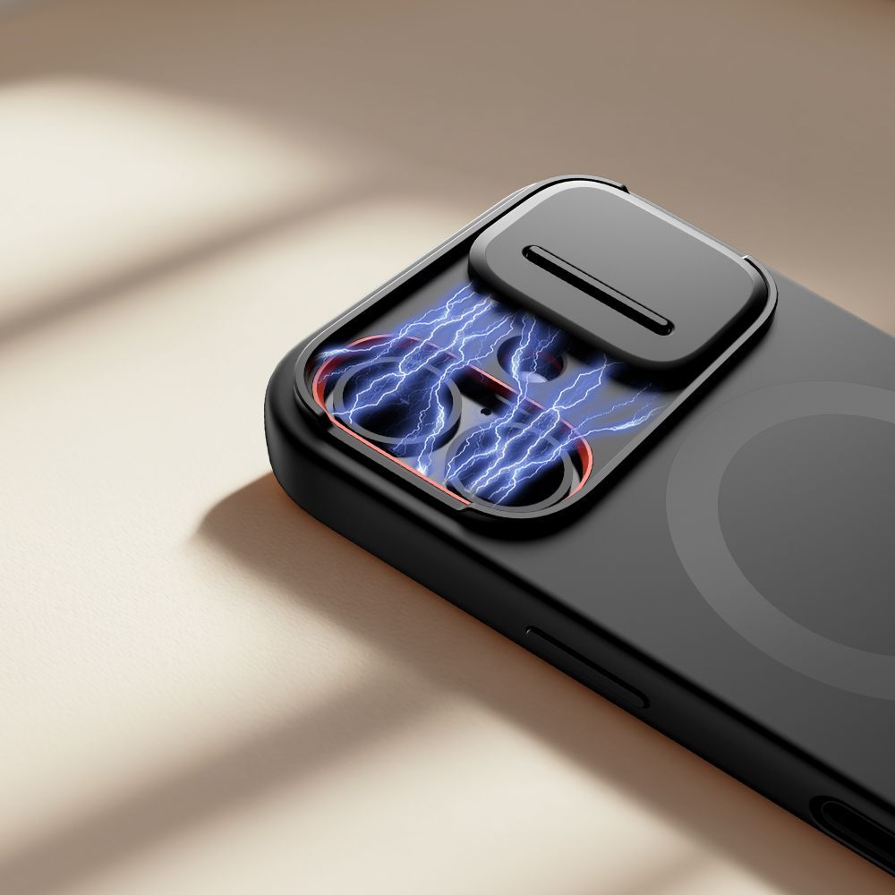 Funda MagSafe para Apple iPhone 17, Tech-Protect, Kevlar Aura, Negra