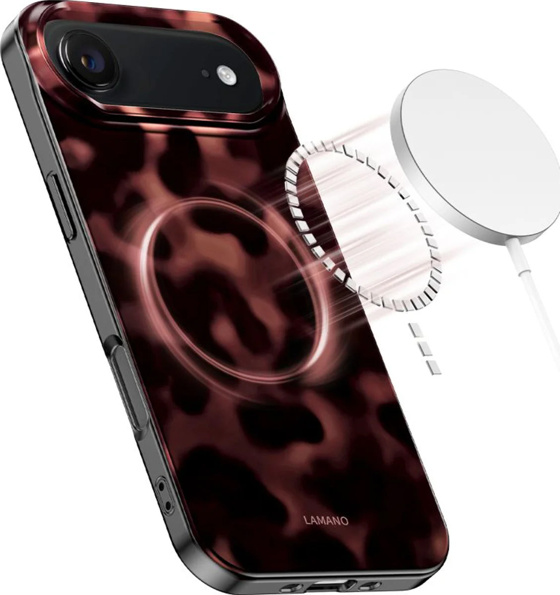 Funda MagSafe para Apple iPhone 17 Air, Tech-Protect, Lamano Panther, Negra