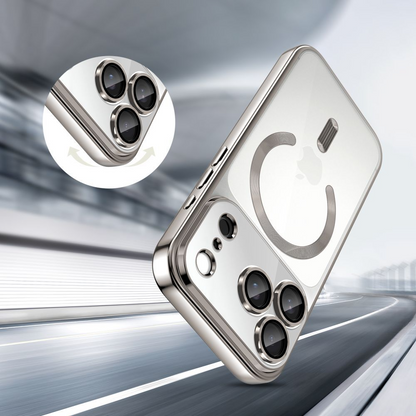 MagSafe Case for Apple iPhone 17 Pro, Tech-Protect, Magflex, Silver