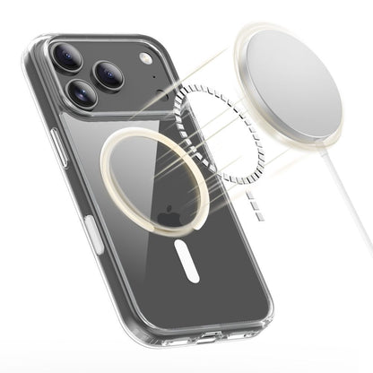 Funda MagSafe para Apple iPhone 17 Pro, Tech-Protect, Flexair Hybrid CC, Transparente