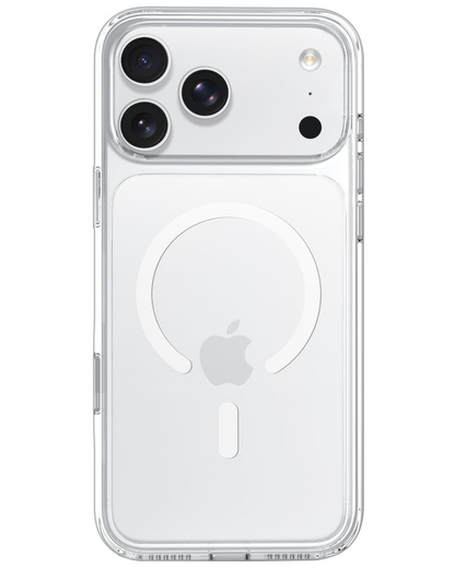 Funda MagSafe para Apple iPhone 18 Pro / 17 Pro, Tech-Protect, Flexair Hybrid CC, Transparente