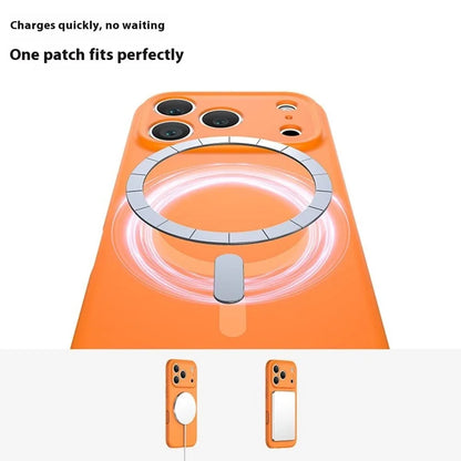 Funda MagSafe para Apple iPhone 17 Pro, OEM, Silicona Líquida, Rosa