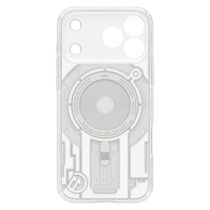 Funda MagSafe para Apple iPhone 18 Pro / 17 Pro, Spigen, C11 Ultra Hybrid MagFit Element, blanca ACS12308