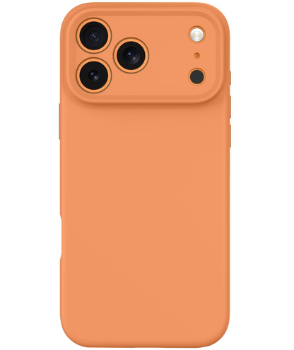 Funda MagSafe para Apple iPhone 18 Pro Max / 17 Pro Max, Tech-Protect, silicona, naranja.