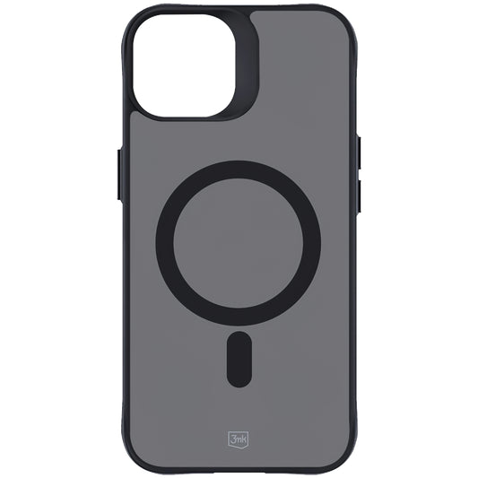 Funda MagSafe para Apple iPhone 14 / 13, 3MK, Smoke MagCase, Negra