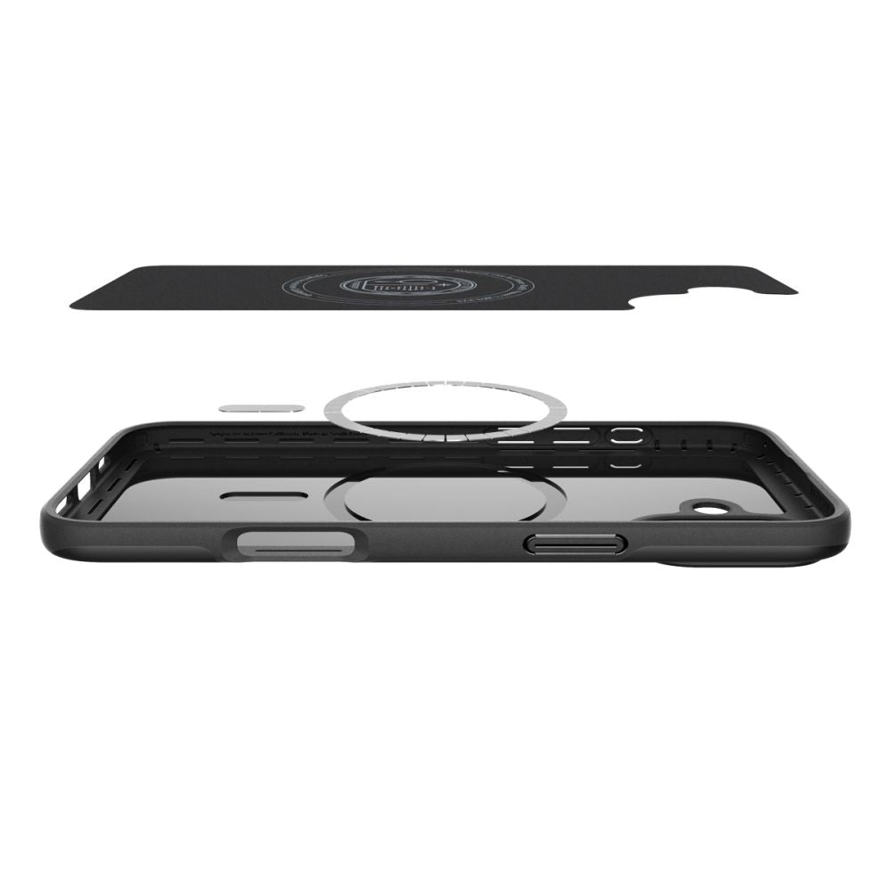 Funda MagSafe para Apple iPhone 16 Plus, Spigen, Thin Fit, Negro ACS08060 