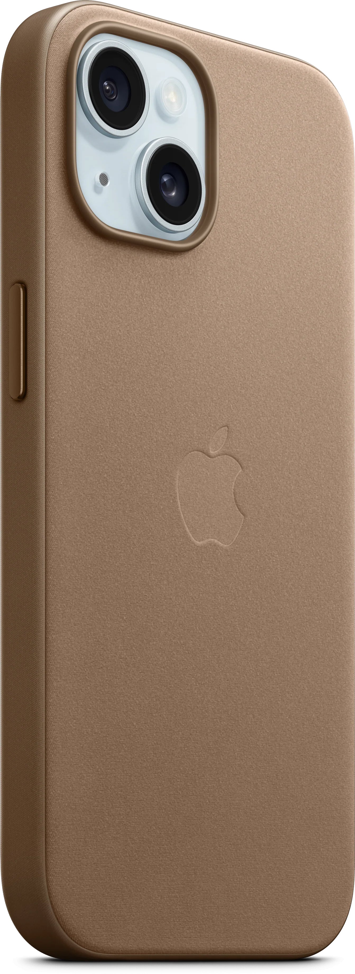 Funda MagSafe para Apple iPhone 15, FineWoven, Marrón MT3C3ZM/A
