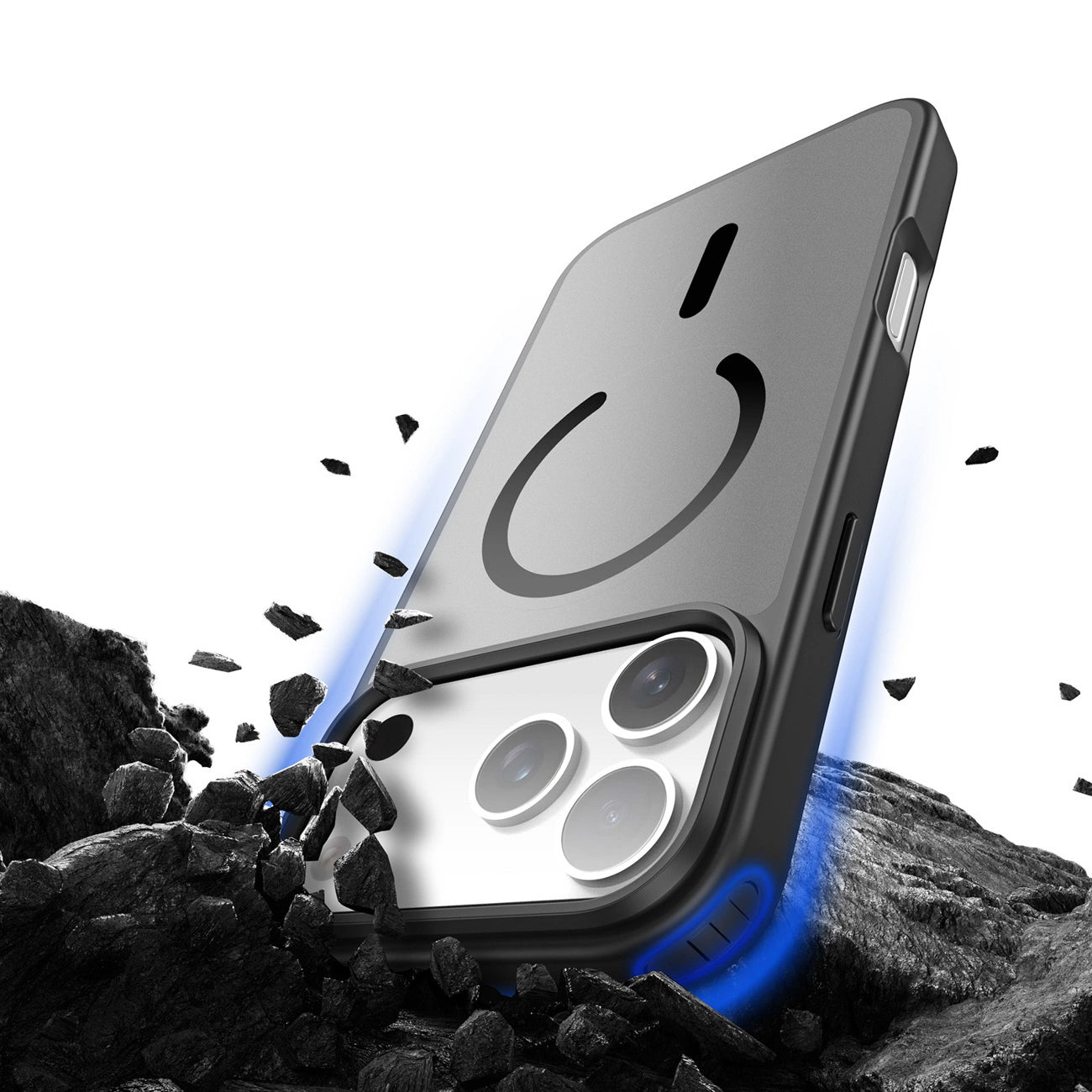 Funda MagSafe para Apple iPhone 17 Pro Max, DUX DUCIS, Yind, Negra