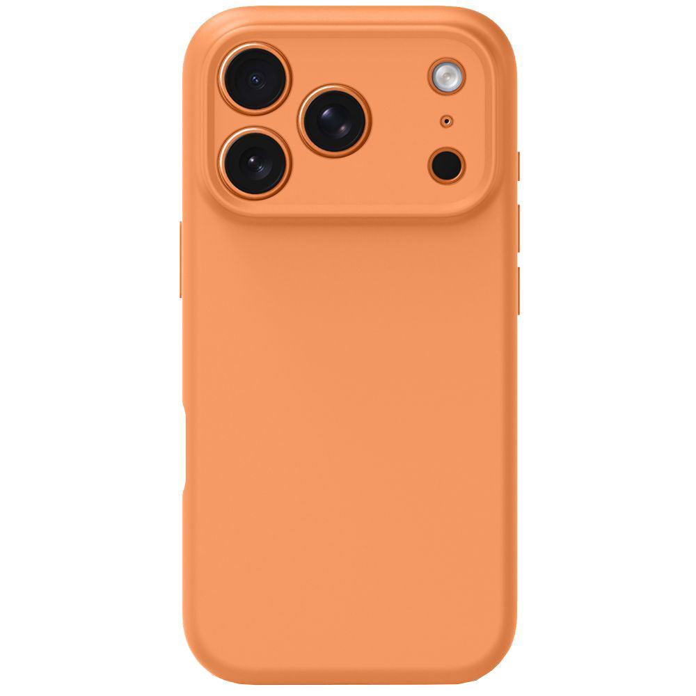 Funda MagSafe para Apple iPhone 17 Pro Max, Tech-Protect, Silicona, Naranja