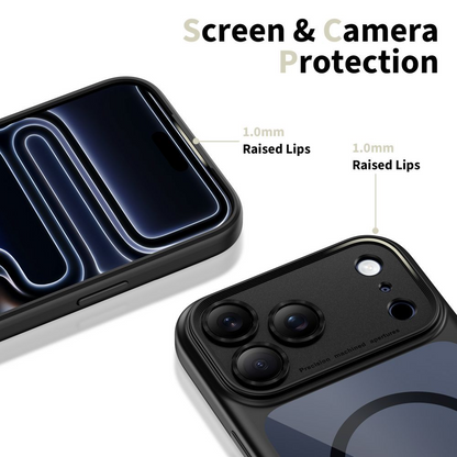 Funda MagSafe para Apple iPhone 17 Pro, Tech-Protect, MagPeak, Azul marino