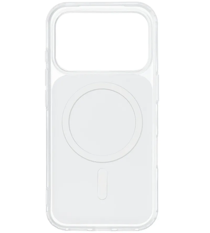 Funda MagSafe para Apple iPhone 17e / 16e, OEM, Clear Fusion Mag Cover, Blanca