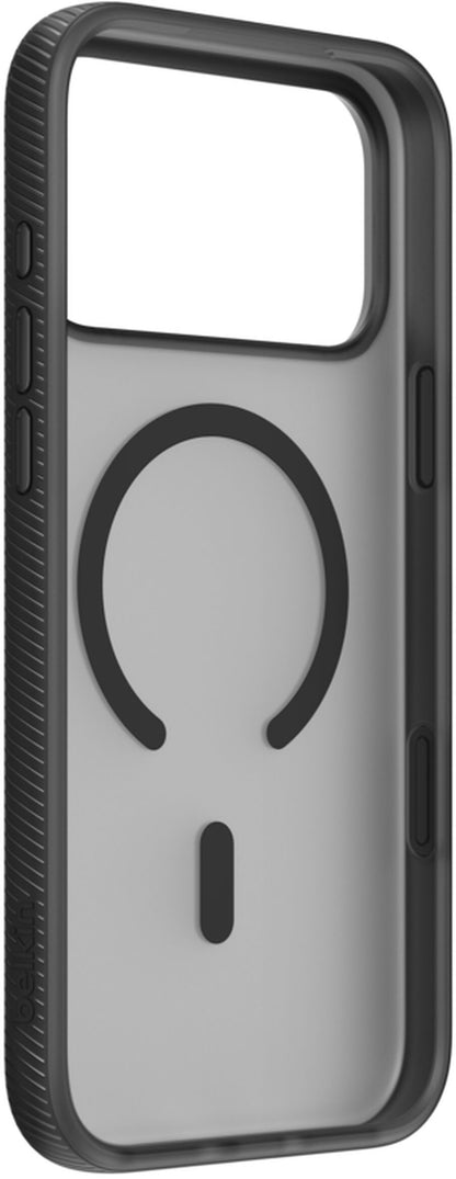 Funda MagSafe para Apple iPhone 17 Pro, Belkin, SheerForce Grip, Negra MSA035hqBK