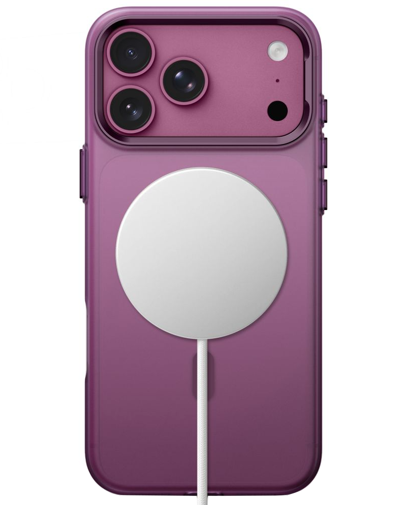 Funda MagSafe para Apple iPhone 18 Pro / 17 Pro, Tech-Protect, MagZero, Granate Mate