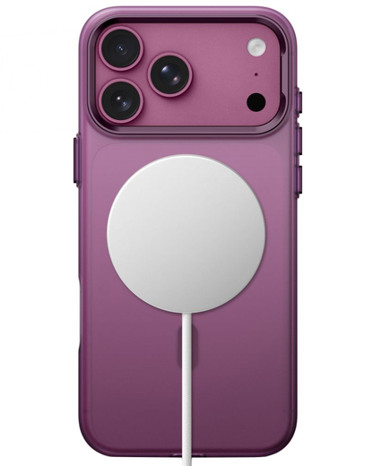 Funda MagSafe para Apple iPhone 18 Pro / 17 Pro, Tech-Protect, MagZero, Granate Mate