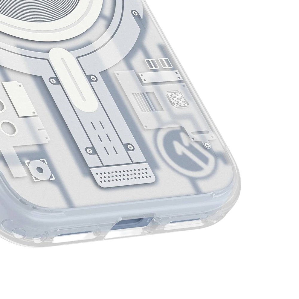 Funda MagSafe para Apple iPhone 18 Pro Max / 17 Pro Max, Spigen, C11 Ultra Hybrid MagFit Element, blanca ACS12307