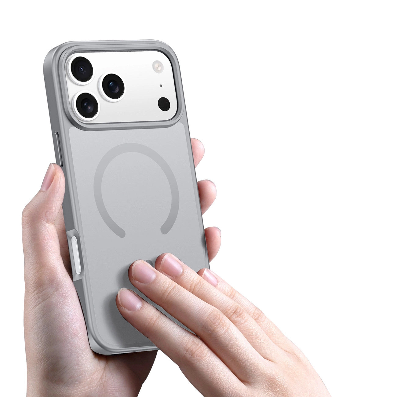 Funda MagSafe para Apple iPhone 17 Pro, DUX DUCIS, Yind, Gris