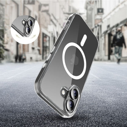Funda MagSafe para Apple iPhone 17, Tech-Protect, Flexair Hybrid CC, Transparente