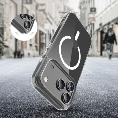 Funda MagSafe para Apple iPhone 17 Pro, Tech-Protect, Flexair Hybrid CC, Transparente