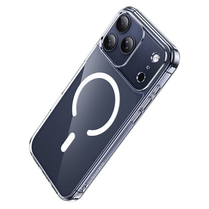 Funda MagSafe para Apple iPhone 17 Pro Max, Borofone, BI5 Ice Shield, Transparente
