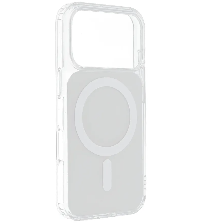 Funda MagSafe para Apple iPhone 17e / 16e, OEM, Clear Fusion Mag Cover, Blanca
