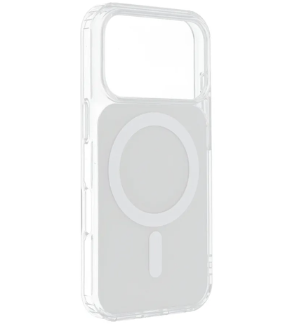 Funda MagSafe para Apple iPhone 17e / 16e, OEM, Clear Fusion Mag Cover, Blanca