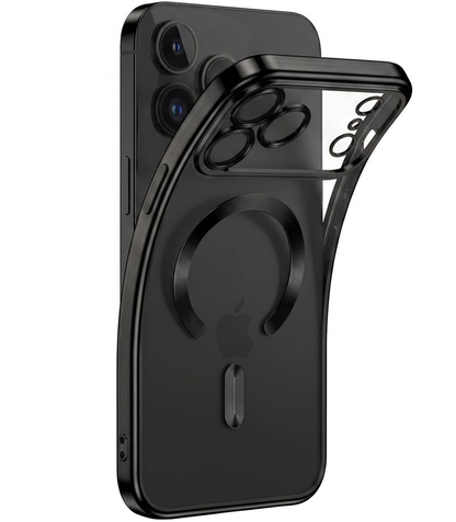 Funda MagSafe para Apple iPhone 18 Pro / 17 Pro, Tech-Protect, Magflex, Negra Satinada