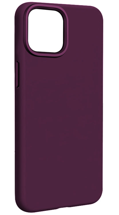Funda MagSafe para Apple iPhone 15 Pro, Etteri, Silicone Mag, Vino