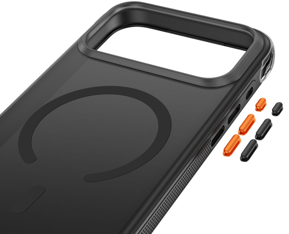 Funda MagSafe para Apple iPhone 18 Pro Max / 17 Pro Max, Tech-Protect, MagAir CC, negra mate
