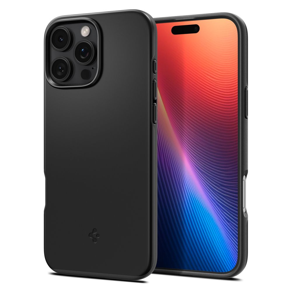MagSafe Case for Apple iPhone 16 Pro Max, Spigen, Thin Fit, Black ACS07978