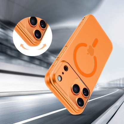 Funda MagSafe para Apple iPhone 17 Pro Max, Tech-Protect, MagSlim, Naranja Mate