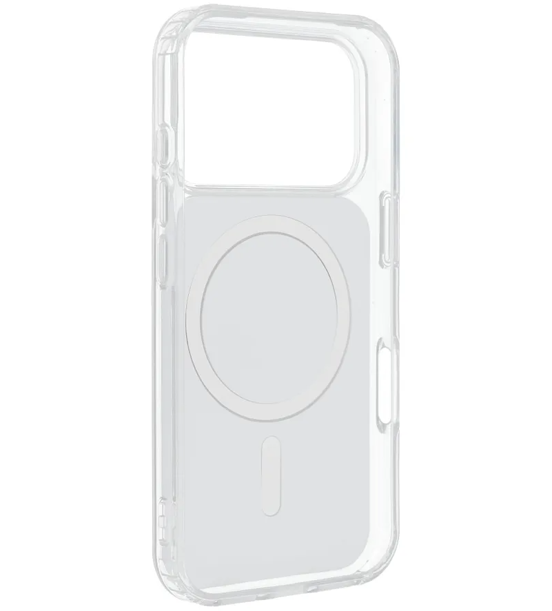 Funda MagSafe para Apple iPhone 17e / 16e, OEM, Clear Fusion Mag Cover, Blanca