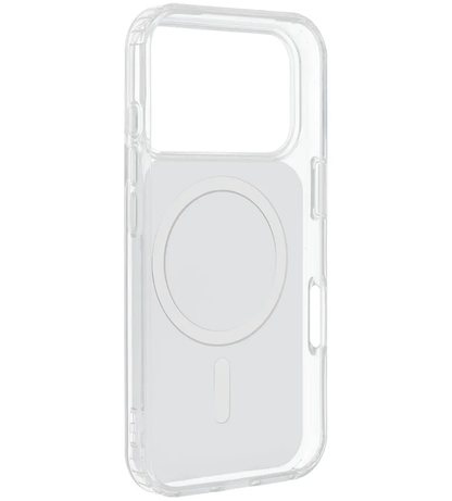 Funda MagSafe para Apple iPhone 17e / 16e, OEM, Clear Fusion Mag Cover, Blanca